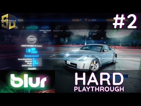 Blur (2010) Hard Playthrough (All Lights) - Ep.2 - City Slickers