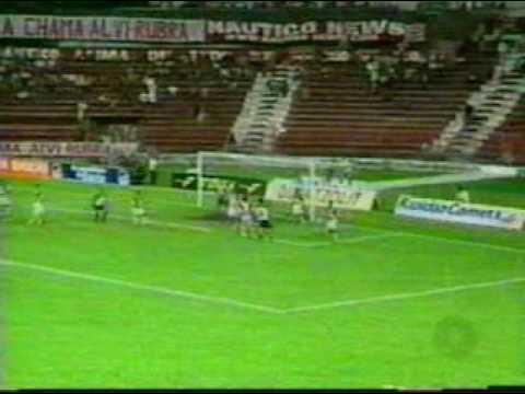Naútico 4x3 Joinville - Brasileiro Série B 2003 - Gol de Luciano Roger