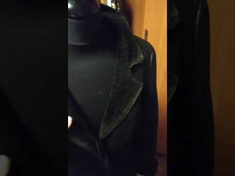 Перешив воротника в капюшон на дубленке часть 1