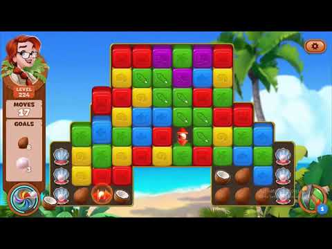 Lost Island Blast Adventure Level 224