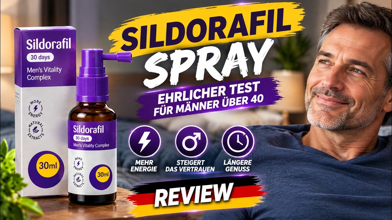 🔥 SILDORAFIL SPRAY BEWERTUNG: FUNKTIONIERT ES?  KAUFEN, VORTEILE - INHALTSSTOFFE UND TESTBERICHT