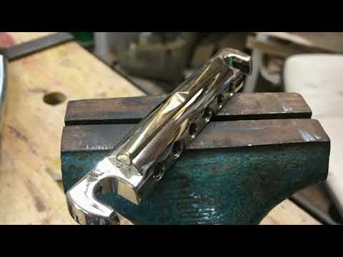 Great Guitar Build Off 2020 Unofficial entry Extras. Modifying the bridge