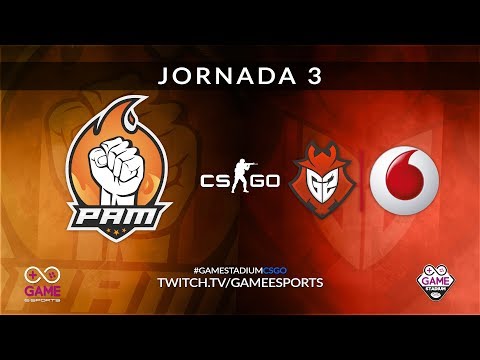 PAM vs. G2 VODAFONE | CSGO | GAME Stadium Jornada 3