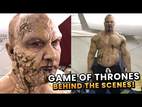 The Hound vs The Mountain Fight Scene (behind the scenes footage)