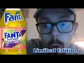 Benjamin Testar Fanta Tutti Frutti Zero Sugar Limited Edition
