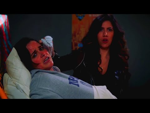 Holt And Terry Distract Amy - Brooklyn Nine Nine - Season 7 Episode 13 "Lights Out"