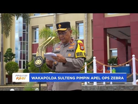 WAKAPOLDA SULTENG PIMPIN APEL GELAR PASUKAN OPS ZEBRA TINOMBALA 2024