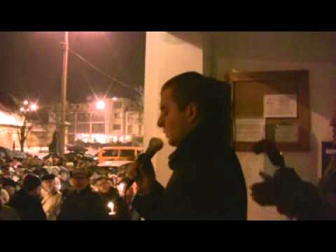 Tüntetés Érden 2011. 01. 31.