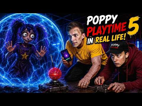 Poppy Playtime Chapter 5. LILY BREAK THE RULS Into Real Life#quartersbros #illiaandmaksym