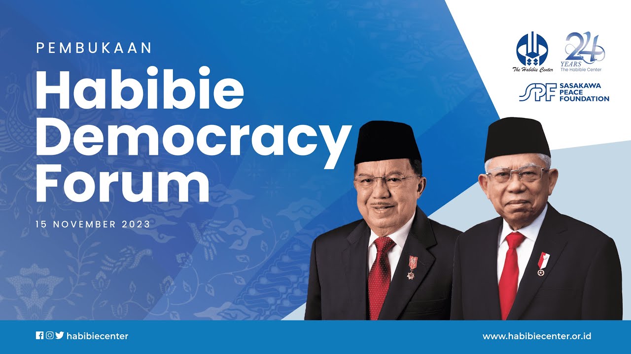 Pembukaan Habibie Democracy Forum