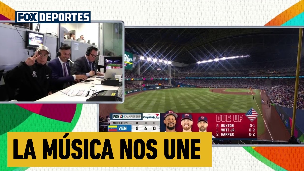 🤝⚾🤩 VENEZUELA vs USA, TAINY comparte con FOX Deportes en la gran final | WBCenFOX