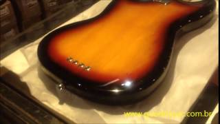 Video thumbnail for Squier Vintage Modified Mustang Bass Special 3-Color Sunburst - Raimundo - RJ by Good Music Instrumentos Musicais