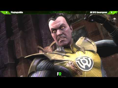 Injustice Top 8 PlayingtoWin vs AK BYS Smarrgasm - Final Round 17 Tournament