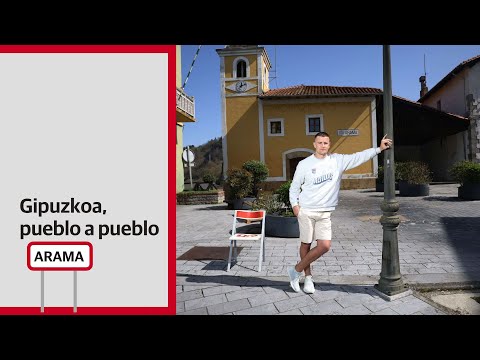 Arama es uno de los pueblos más pequeños donde reside el golfista Xabier Gorospe. #gipuzkoa #arama