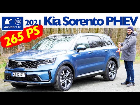 2021 Kia Sorento PHEV AWD AT6 - Kaufberatung, Test deutsch, Review, Fahrbericht Ausfahrt.tv