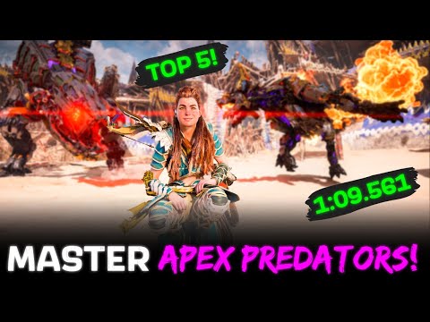 How To Beat APEX PREDATORS! | Competitive Arena Guide | Ultra Hard 4th - 1:09.561 | Forbidden West