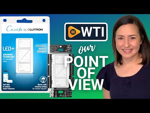 Lutron Caseta Smart Home Dimmer Switch - WTI product video review