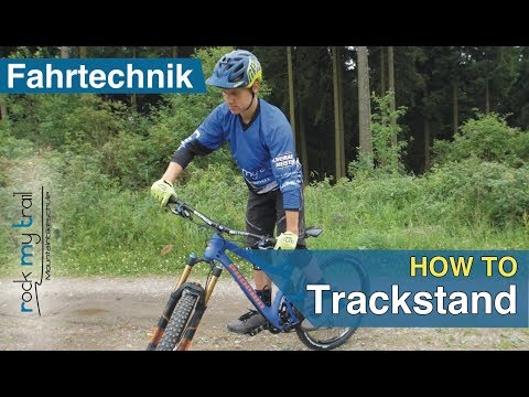 MTB Fahrtechnik: Trackstand auf dem MTB lernen