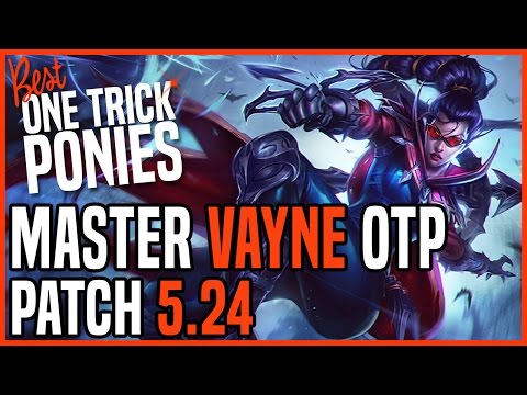Master Vayne ADC OTP - Matchup: Lucian - Ranked KR Patch 5.24 [12/28/15]