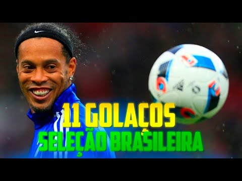 11 GOLAÇOS DA SELEÇÃO BRASILEIRA QUE DÃO SAUDADE