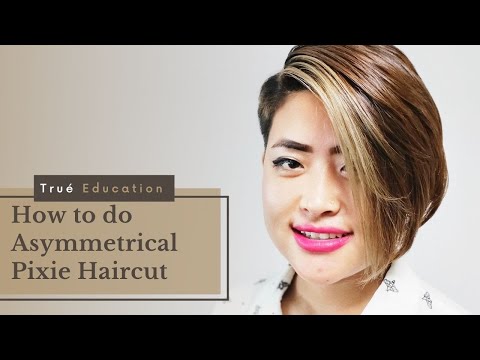 Pixie Cut Asymmetrical