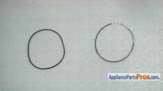 How To: Whirlpool / KitchenAid / Maytag Pump Outlet Seal WP302711