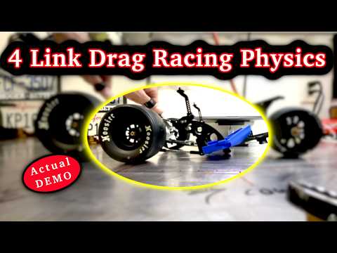 Drag Racing 4-Link Forces DEMO: Squat, Anti-Squat & Neutral