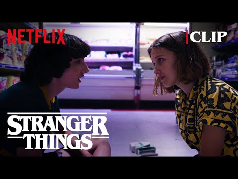 mike trying to tell eleven that he LOVES HER | stranger things