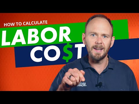How much does an hour of tradesmen's labor cost?