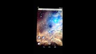 Galaxy Nebula Live Wallpaper