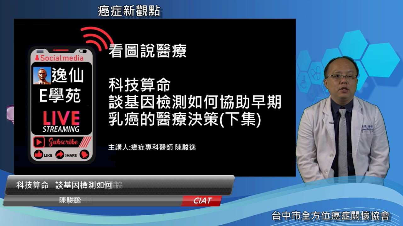 看图说医疗科技算命 谈基因检测如何协助早期乳腺癌的医疗决策