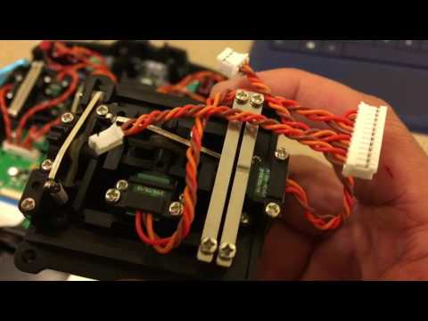 Frsky Taranis M9 Gimbal install