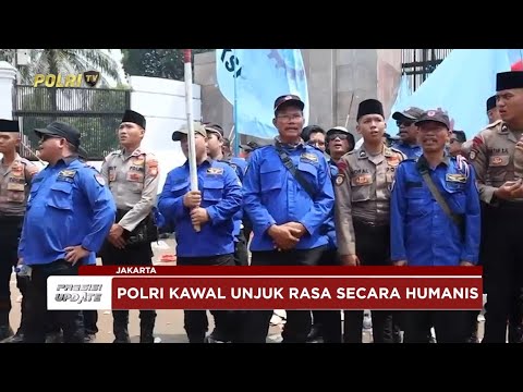 PRESISI UPDATE: POLRI GELAR SELAWAT &amp; DOA BERSAMA BURUH DI DEPAN GEDUNG DPR-MPR RI 22/09/25 (19.00)