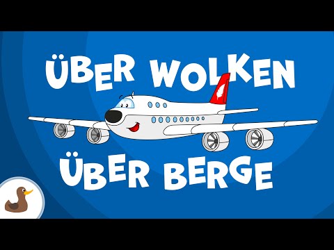 ✈️ Das Fliegerlied (Über Wolken, über Berge) - Fahrzeuglieder | EMMALU | Sing Kinderlieder