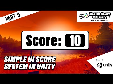 Simple UI Score System In Unity - Unity Basics Part 9