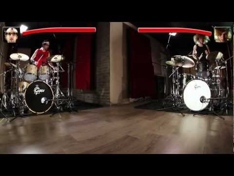 Gretsch Drums - Frenzy vs. The Beast - Battle avec Nicolas Viccaro & Yann Coste