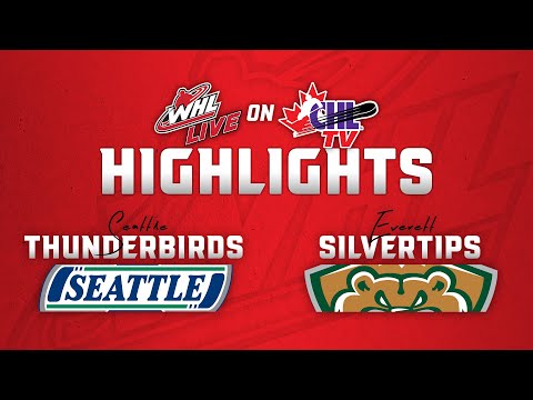 Seattle Thunderbirds at Everett Silvertips 1/25 | WHL Highlights 2024-25
