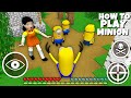 SQUID GAME DOLL vs SCARY MINION in MINECRAFT GREEN LIGHT RED LIGHT - Gameplay Movie 오징어 게임
