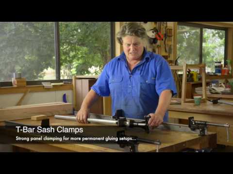 The Happy Clamper - T-Bar Sash Clamps