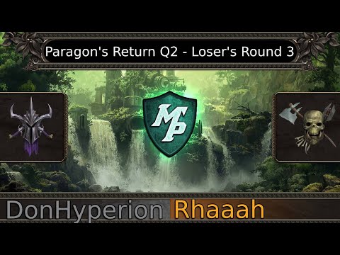 SpellForce 3: DonHyperion vs Rhaaah - Paragon's Return Qualifier 2 - Loser's Round 3