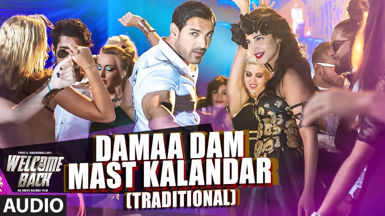 Dama Dam Mast Kalandar Lyrics  | Welcome Back | John Abraham, Shruti Hassan | Honey Singh, Mika Singh | Honey Singh, Mika Singh