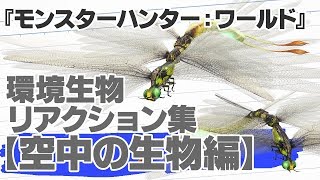 『モンハンワールド』環境生物リアクション集【空中の生物編】
