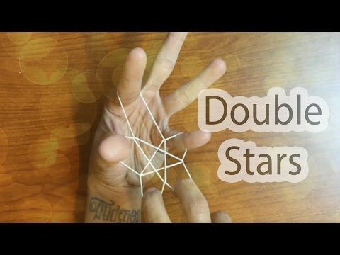 How to Make A Double Stars with A Rubber Band