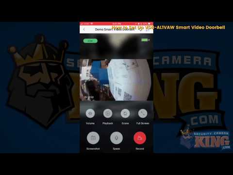 TUTORIAL - How to Set Up VDB-AL1VAW Smart Video Doorbell