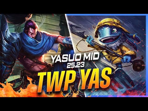 TheWanderingPro - Yasuo vs Fizz MID Patch 25.23 - Yasuo Gameplay