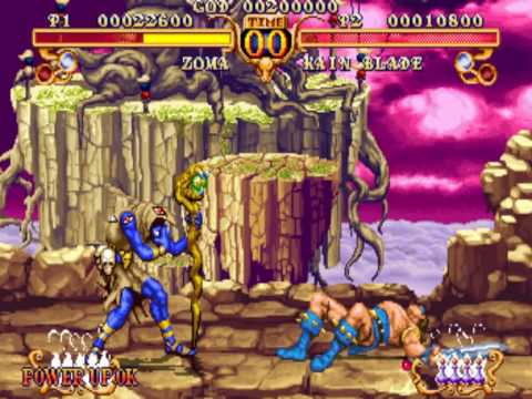Golden Axe The Duel matches 1 - 4