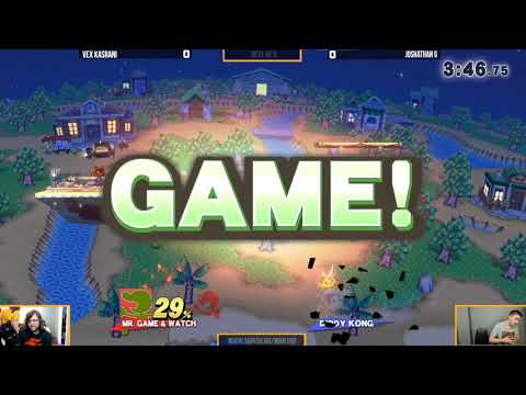 WBB #100  Joshathan G (Bayo) vs Vex Kasrani (G&W)   Winners Round 2   Smash 4 Singles