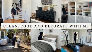 REALISTIC HOMEMAKING MOTIVATION | CLEAN, COOK AND DECORATE WITH ME #homemaking