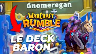GUIDE WARCRAFT RUMBLE : DECK BARON POUR LE DONJON GNOMEREGAN