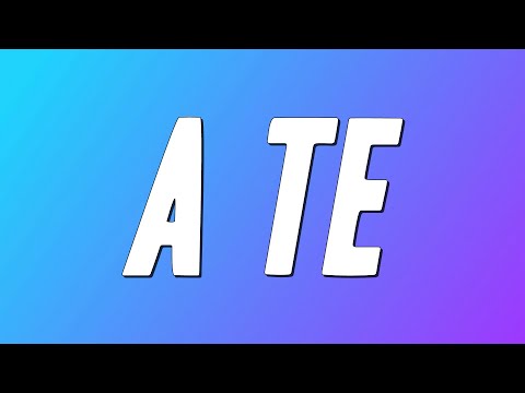 Jovanotti - A Te (Testo)